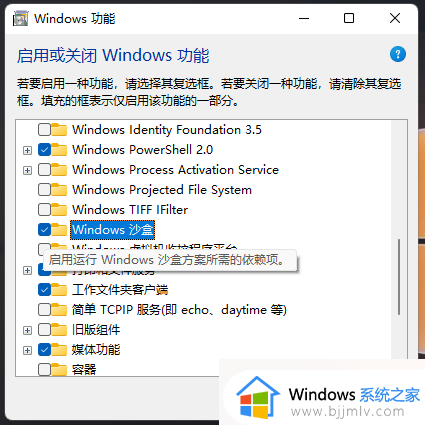 没有windows沙盒的win11怎么安装_win11没有windows沙盒功能如何解决