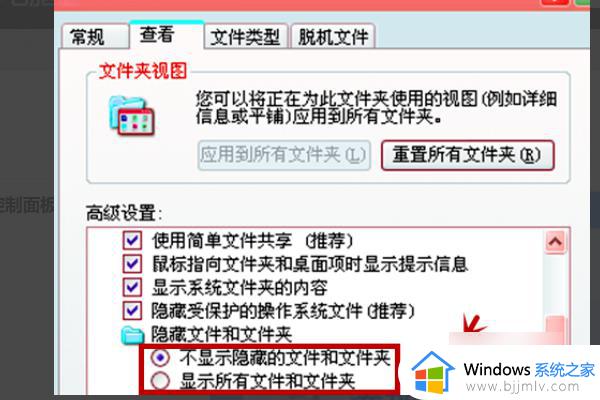 windows电脑插入u盘有些文件不显示怎么解决