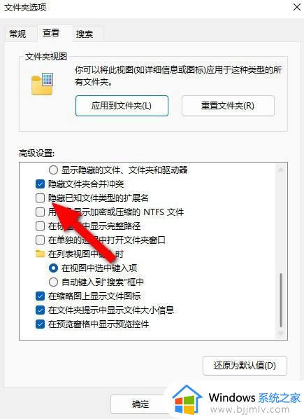 win11文件扩展名怎么调整出来_win11文件扩展名如何显示出来