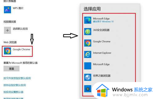 如何设置电脑默认浏览器win10_win10电脑怎么设置默认浏览器