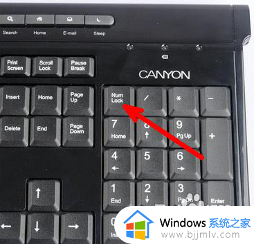 电脑右边的数字键盘打不出数字怎么办_电脑右边数字键盘怎么解锁