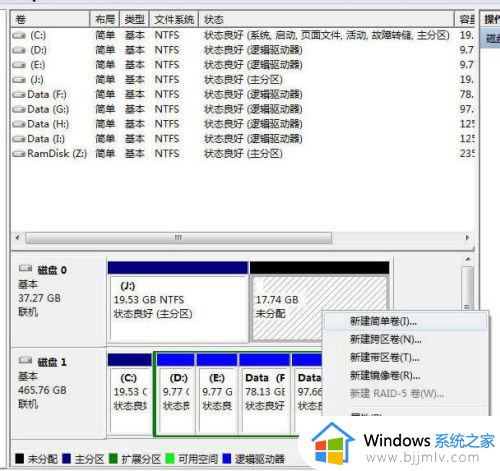 windows7如何操作硬盘分区_windows7目前比较流行的硬盘分区方法