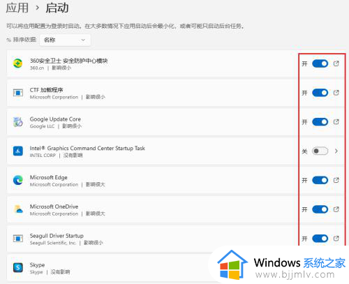 win11关闭软件自启动怎么设置_win11如何关闭开机自启软件