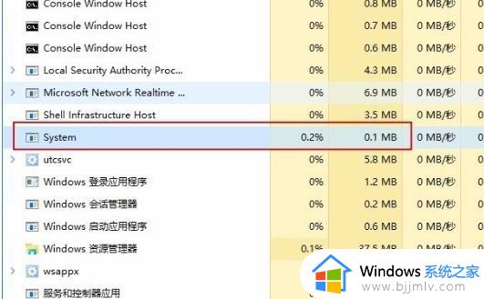 win10任务管理器system磁盘占用高怎么办_win10任务管理器里system占用率高解决方法