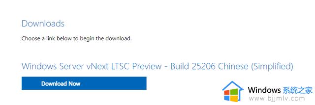 微软 Windows Server LTSC 预览版 25217 的 ISO 镜像开放下载