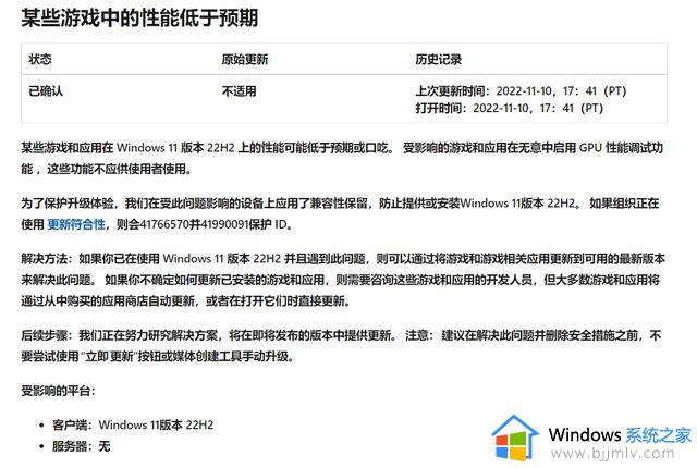 微软承认 Win11 22H2 存在游戏掉帧/卡顿问题，现已暂停推送