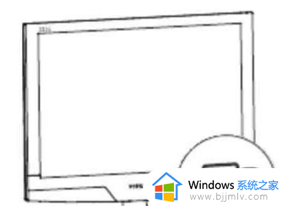 电脑屏幕中间出现一条竖线怎么办 电脑屏幕上有一条竖线如何解决