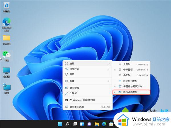 win11怎么隐藏桌面上个别软件图标_win11隐藏桌面某个别软件图标如何操作