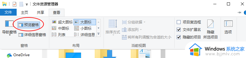 window10文件夹右边显示没有预览怎么办_win10文件夹预览窗口显示没有预览如何解决