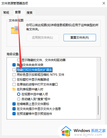 电脑怎么改文件后缀名格式win11_win11修改文件后缀的步骤