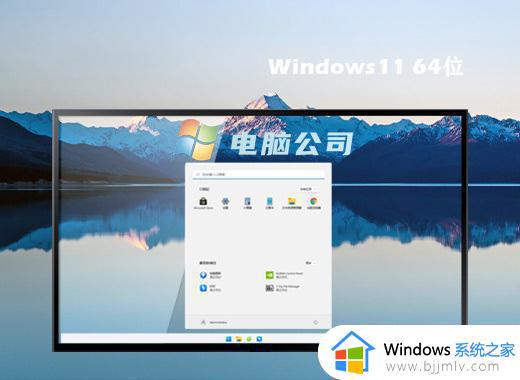 电脑公司ghost win11 64位中文精简版下载v2022.09