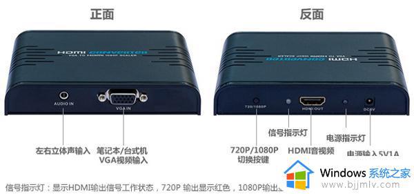 电脑用VGA输出转接HDMI后接入电视无信号没反应如何解决