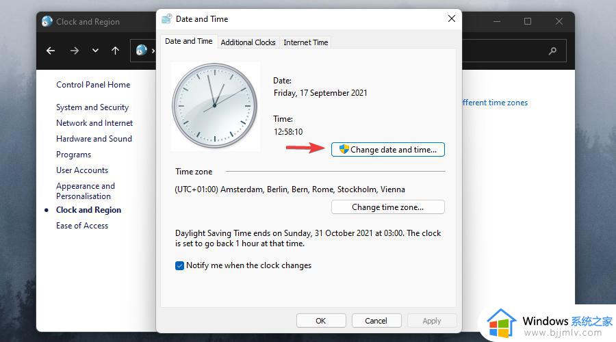 windows11怎么改时间_windows11更改时间步骤