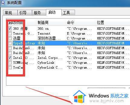 windows7开机启动项怎么关闭_windows7电脑开机启动项在哪里关闭