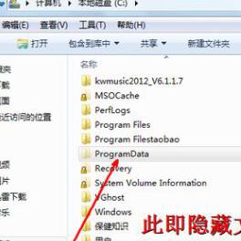 win7看隐藏文件教程_win7如何查看隐藏文件