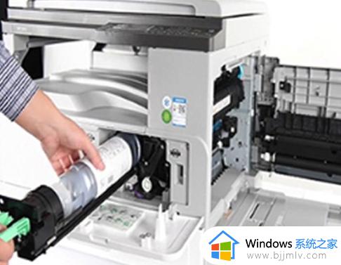 理光打印机更换墨粉盒教程_理光打印机怎么换墨粉盒