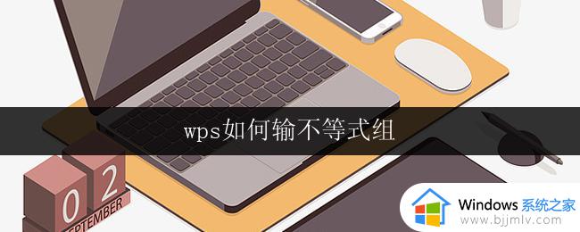 wps如何输不等式组 wps如何使用不等式组功能